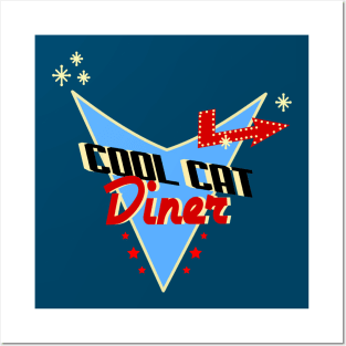 Coolcat Diner Posters and Art